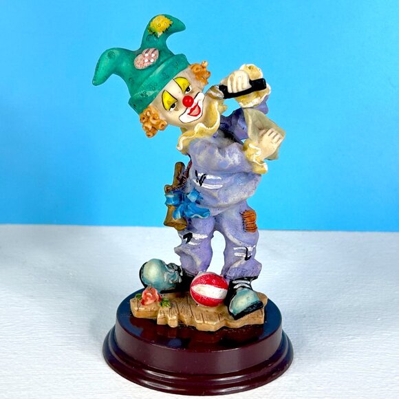 Ks Collection Clowning Around Limited Edition Hand Painted Resin Figure Figurine - Picture 1 of 7